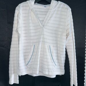 Southern Tide white hoodie